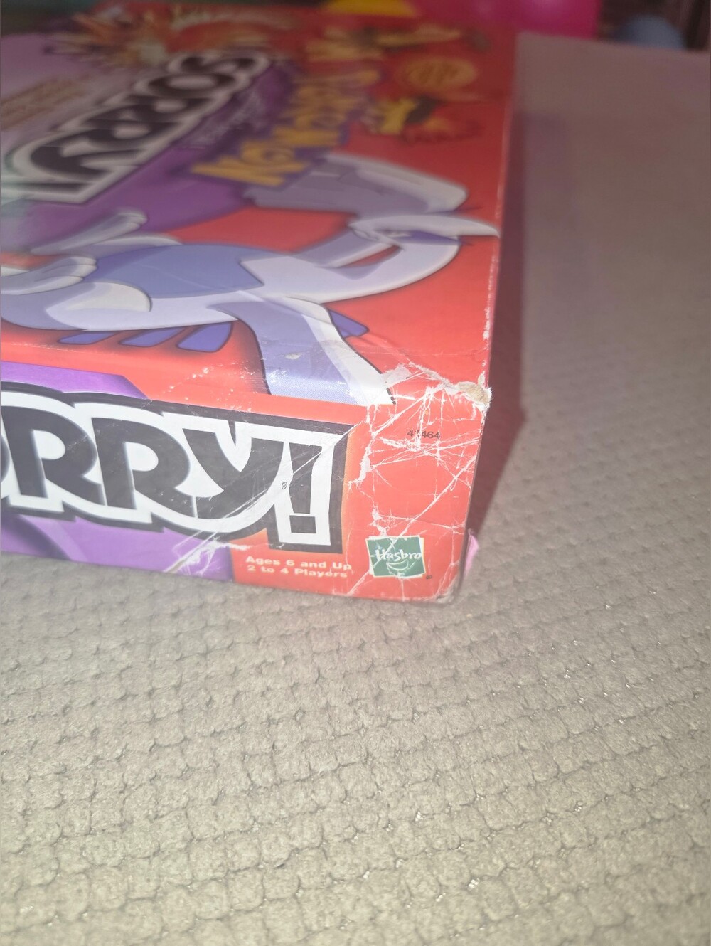 Vintage 2001 Pokemon Sorry 2001 Board Game 100% Complete Gold & Silver Edition - Picture 9 of 16